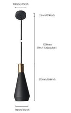 Aurora Sienna - Modern Nordic Hanging Lights For Bedroom