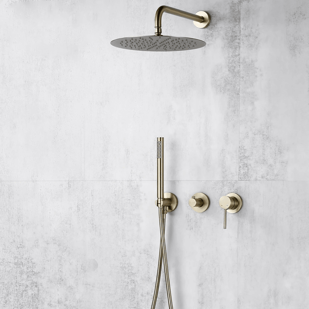 Frost Candle - Wall Mounted Rainfall Shower Set