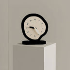 Oscar - B&W Irregular Minimalist Desk Clock