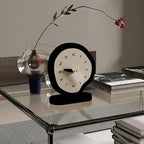Oscar - B&W Irregular Minimalist Desk Clock