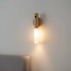 Drift Lily - Rechargeable Wooden Sconce