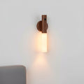 Drift Lily - Rechargeable Wooden Sconce