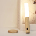 Drift Lily - Rechargeable Wooden Sconce