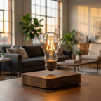 Solstice Ridge – Floating Magnetic LED Table Lamp