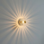 Midnight Orchard – Glass Sunburst Wall Light Bauhaus Furniture