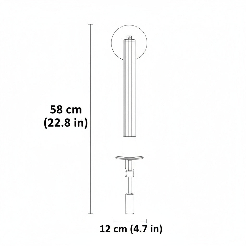 Rustic Compass - Modern Wall Lamp Gold Wall Sconces