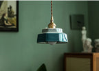 Pine Haven – Hand-Painted Ceramic Pendant Light