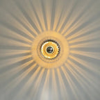 Midnight Orchard – Glass Sunburst Wall Light Bauhaus Furniture