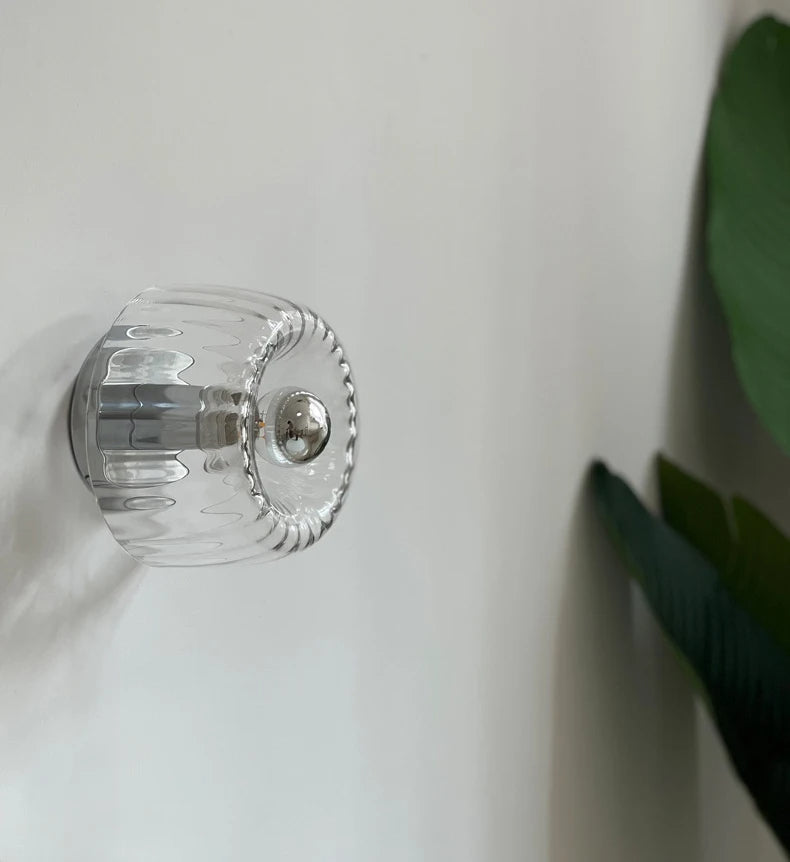 Midnight Orchard – Glass Sunburst Wall Light Bauhaus Furniture