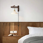 Drift Haven – Adjustable Wood Wall Light