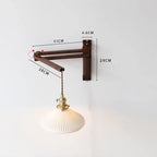 Drift Haven – Adjustable Wood Wall Light