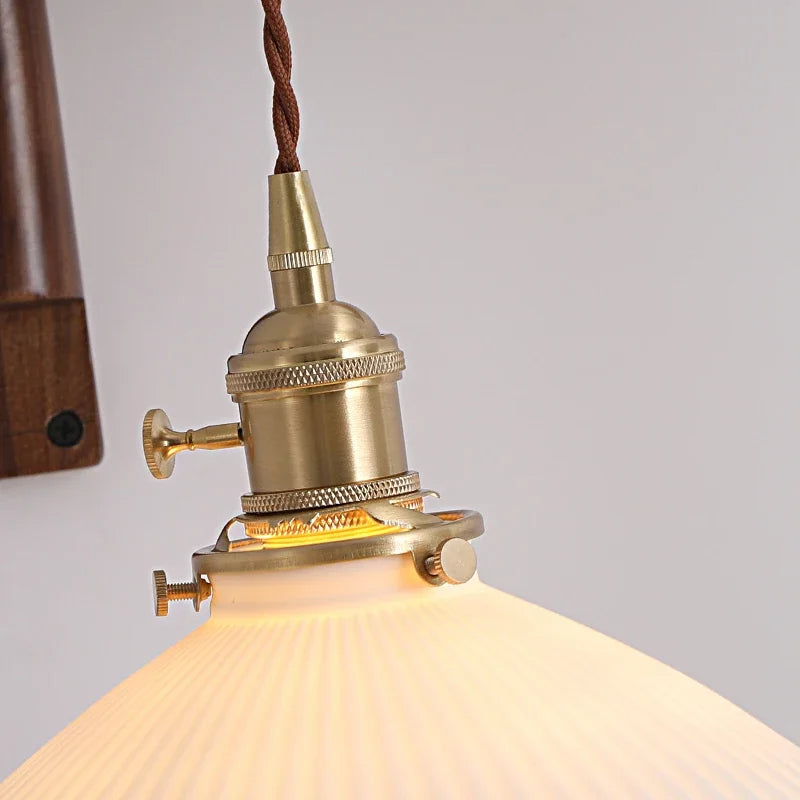 Drift Haven – Adjustable Wood Wall Light