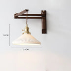 Drift Haven – Adjustable Wood Wall Light