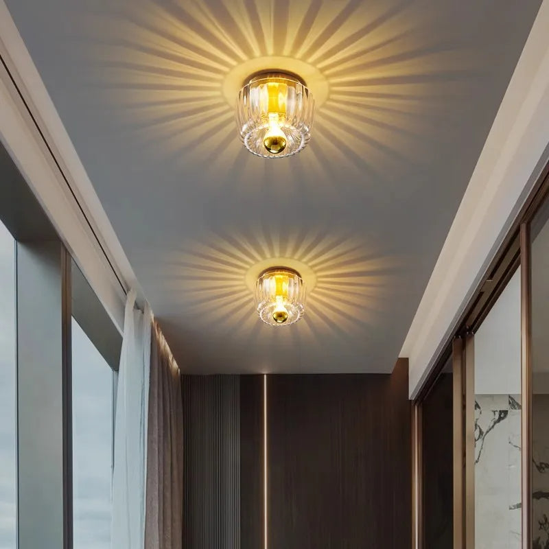 Midnight Orchard – Glass Sunburst Wall Light Bauhaus Furniture