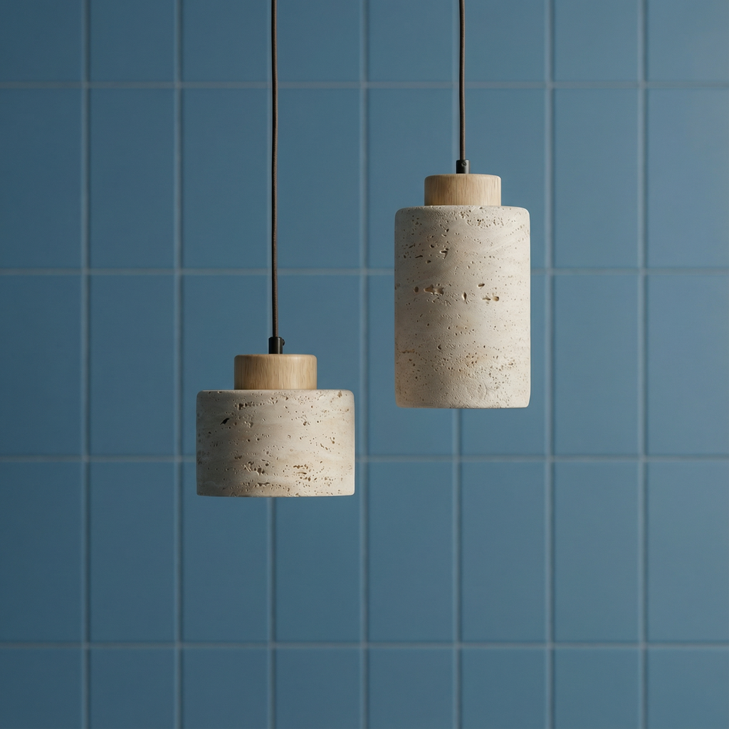 Silent Nook - Modern Stone Pendant Light Fixture