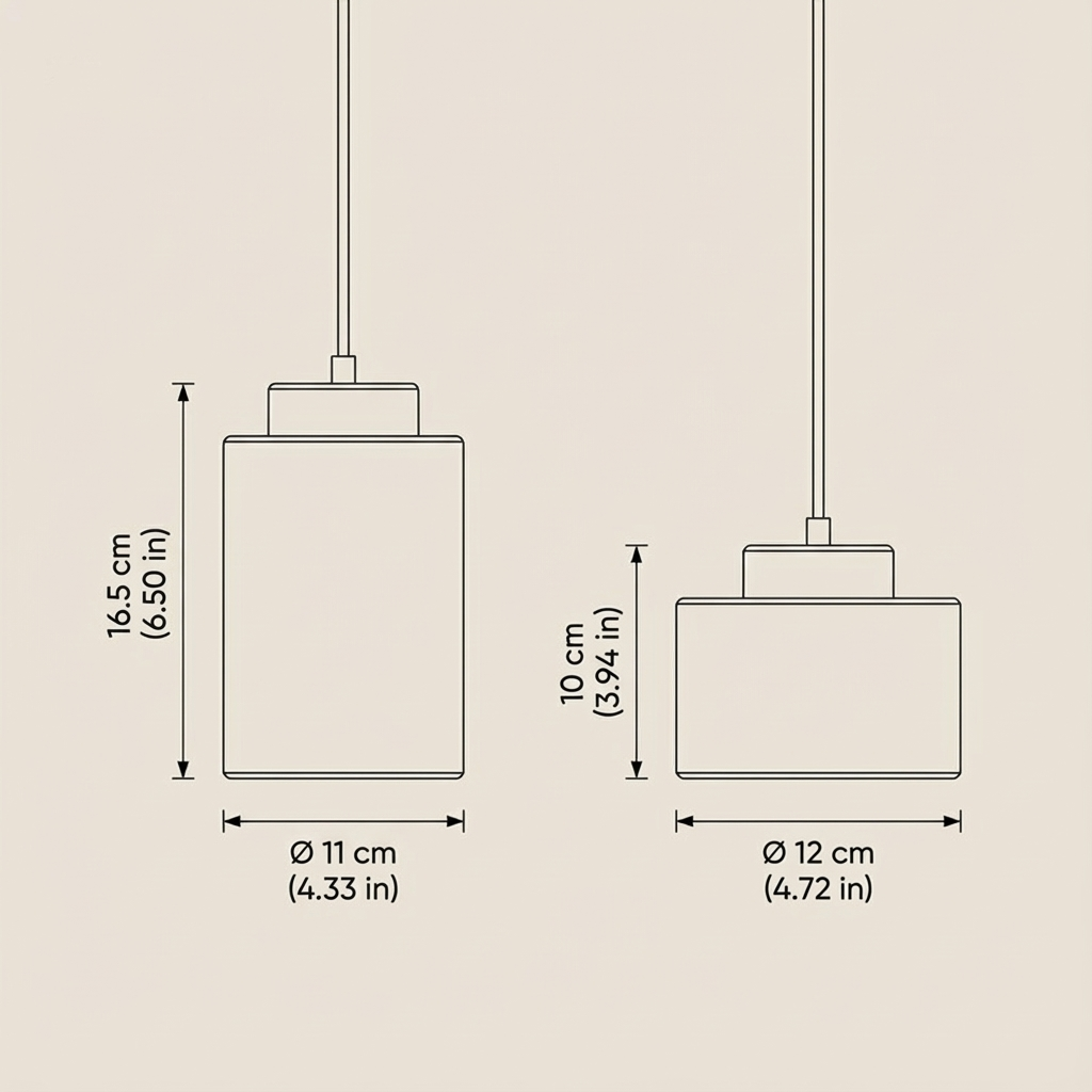 Silent Nook - Modern Stone Pendant Light Fixture