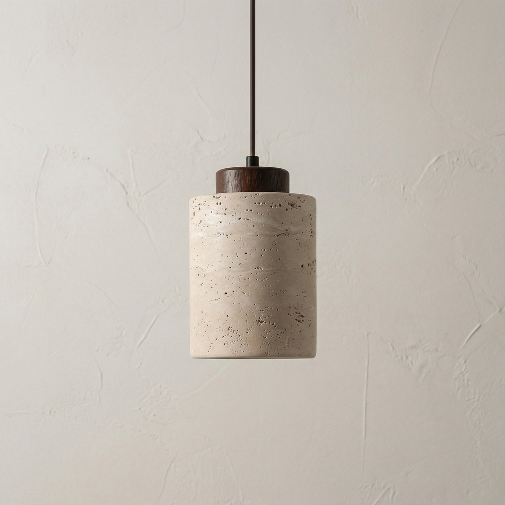 Silent Nook - Modern Stone Pendant Light Fixture