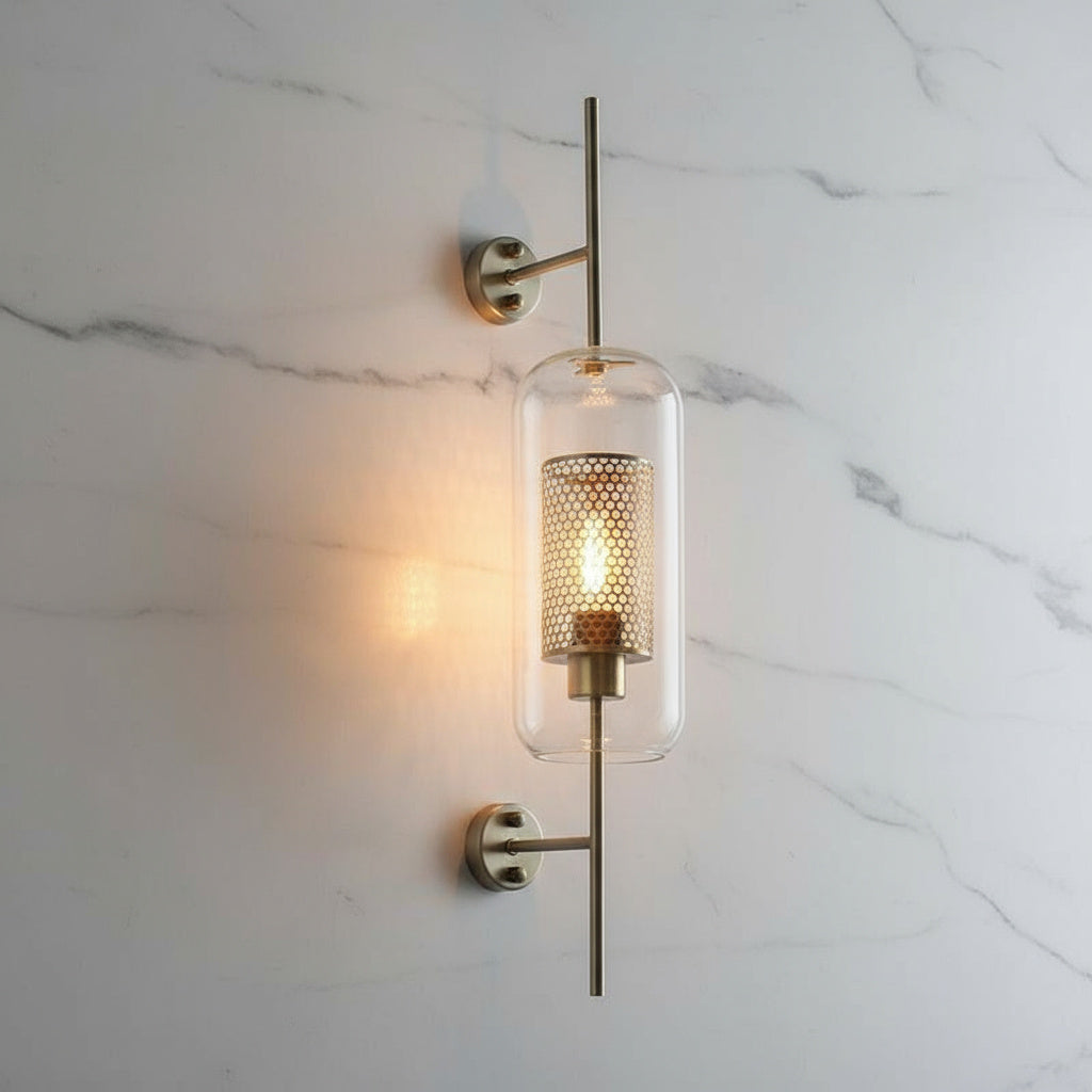 Frost Oasis - Modern Glass Wall Lamp