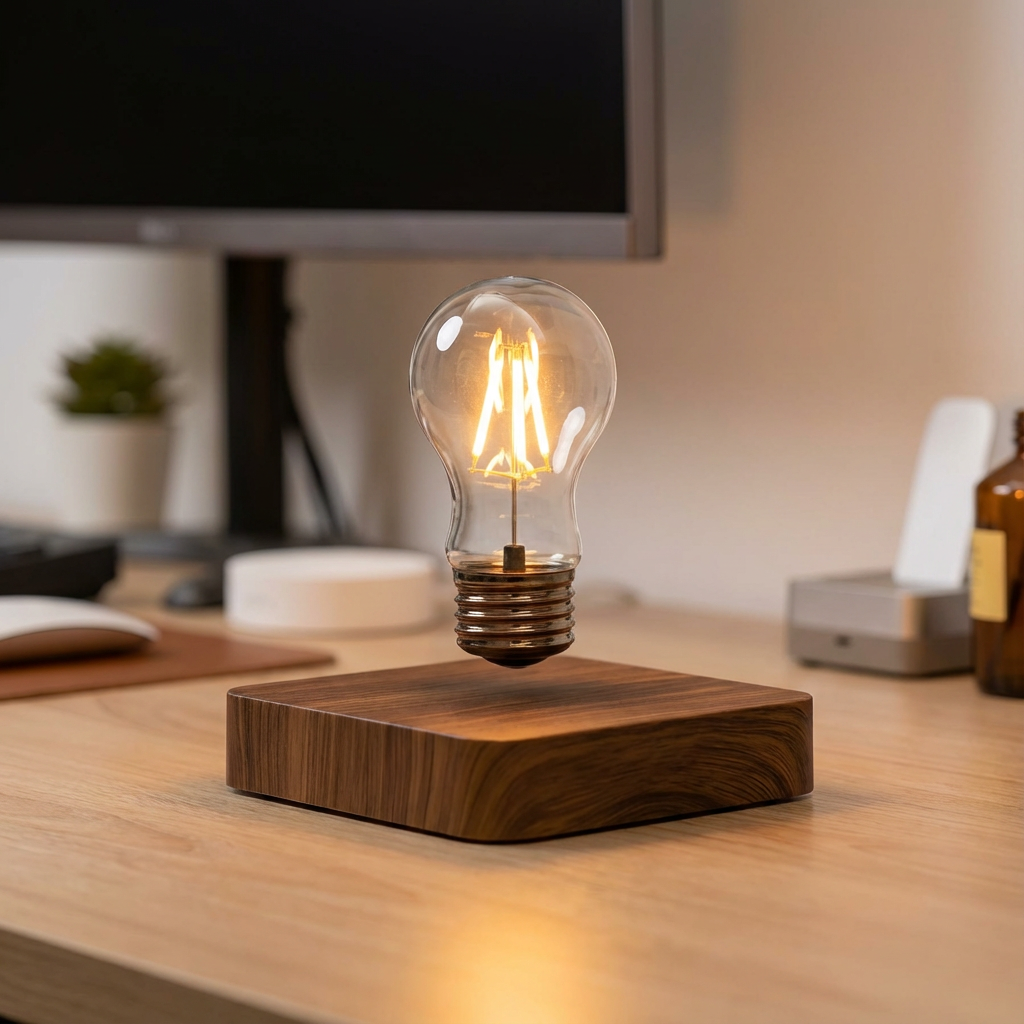 Solstice Ridge – Floating Magnetic LED Table Lamp
