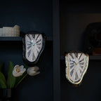 Oriel - Dali Melting Clock for Decorative Home Office Shelf Desk Table Funny Creative Gift