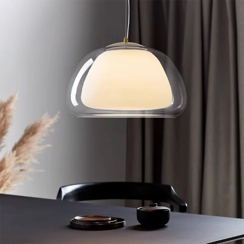 Sand Lily - Jelly Globe Pendant Light Modern Pendant Light Dome Pendant Light