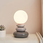 Harbor Dahlia - Bauhaus Table Lamp Mid Century Table Lamp