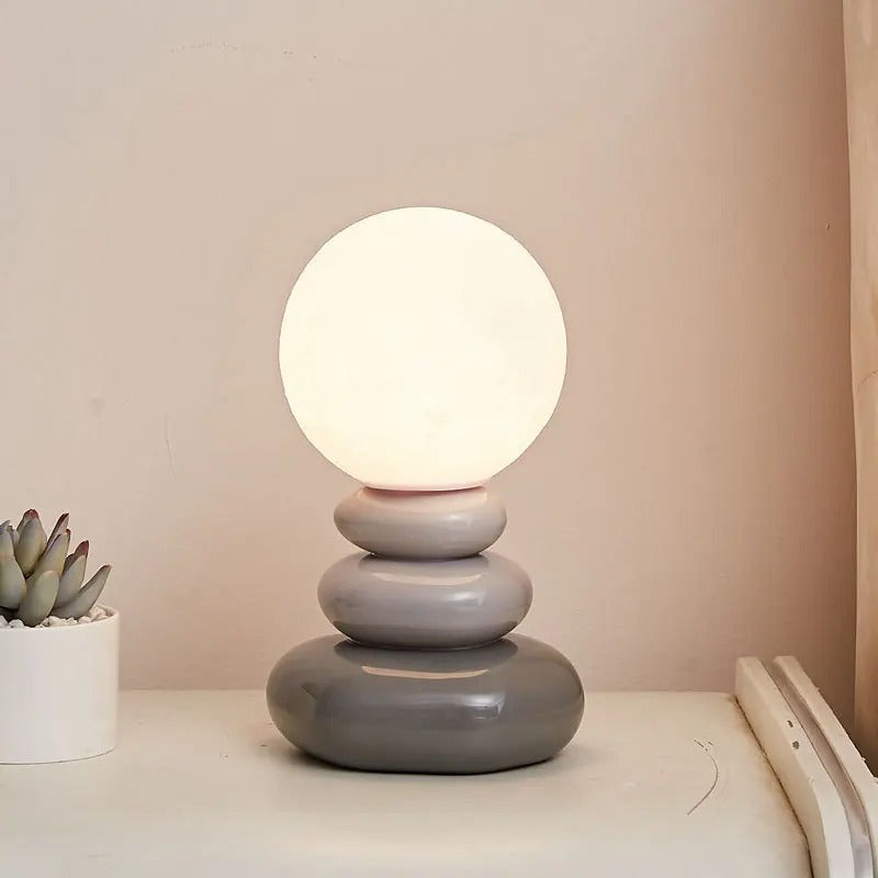 Harbor Dahlia - Bauhaus Table Lamp Mid Century Table Lamp