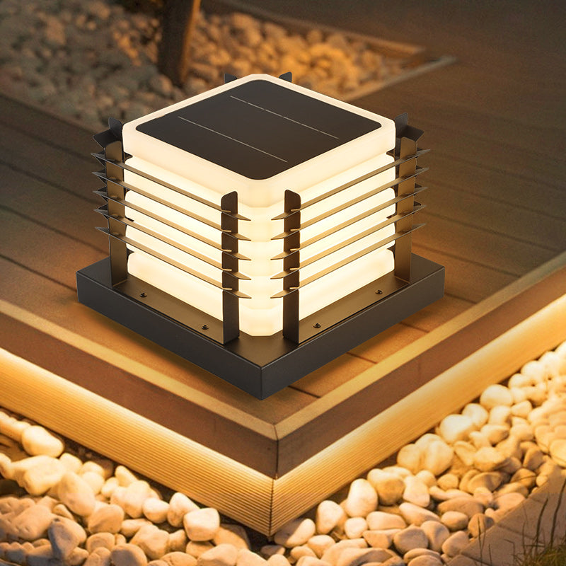 Riven - Solar Powered Post Light LED Pillar Lamp