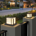 Riven - Solar Powered Post Light LED Pillar Lamp