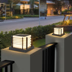 Riven - Solar Powered Post Light LED Pillar Lamp