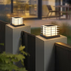 Riven - Solar Powered Post Light LED Pillar Lamp