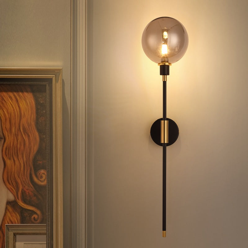 Linen Moor - Modern Glass Wall Sconce