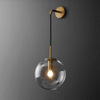 Copper Cedar - Modern Glass Wall Sconces