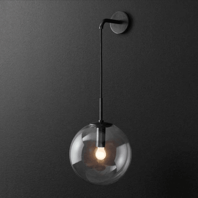 Copper Cedar - Modern Glass Wall Sconces