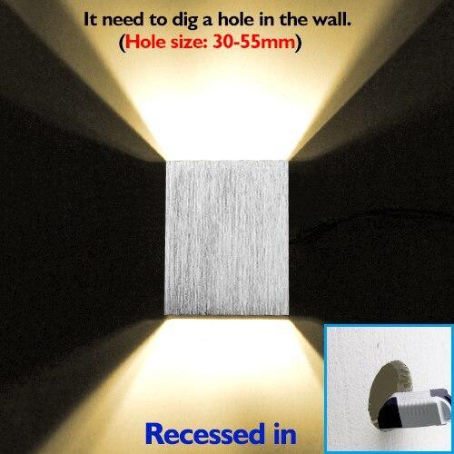 Shadow Canyon - Modern LED Cube Box Wall Sconces