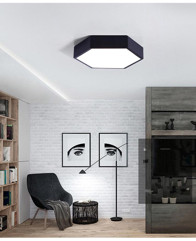 Willow Moor - Hex Ceiling Light Fixture