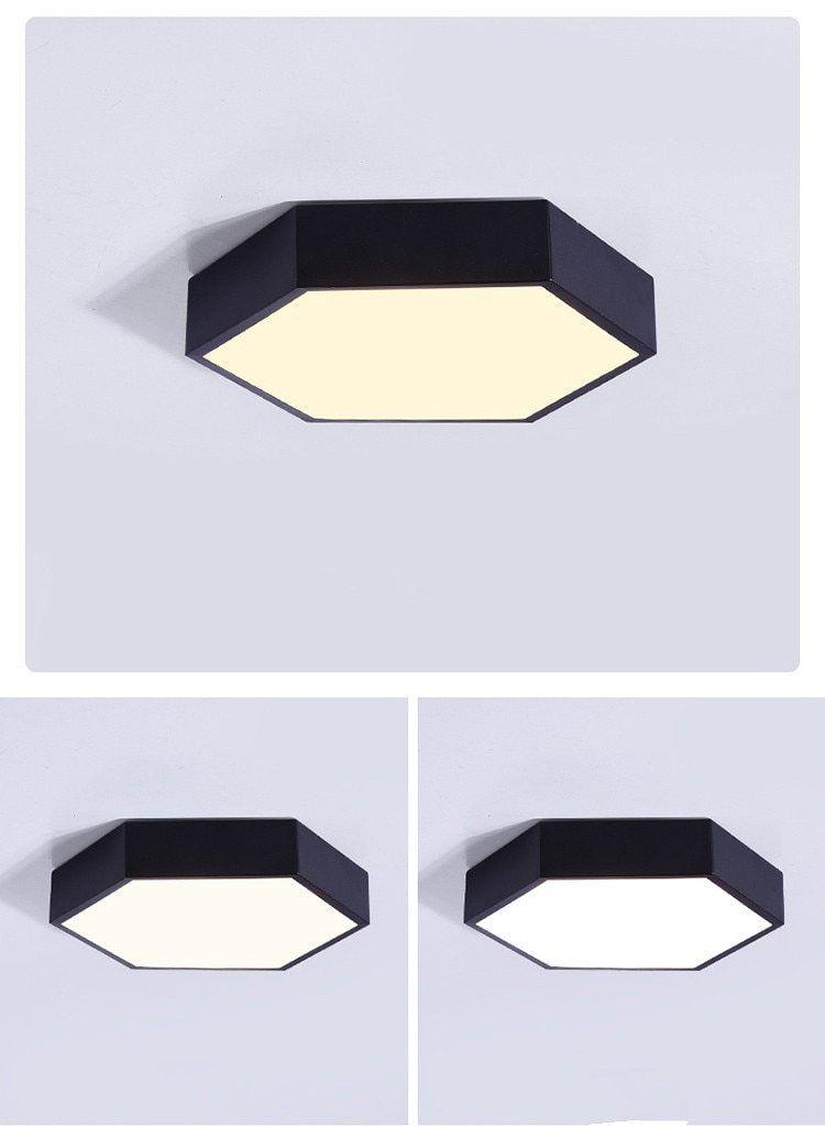 Willow Moor - Hex Ceiling Light Fixture