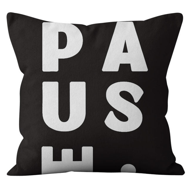 Hollis - Abstract Cushion Cover