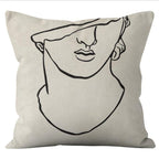Hollis - Abstract Cushion Cover