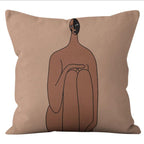 Hollis - Abstract Cushion Cover