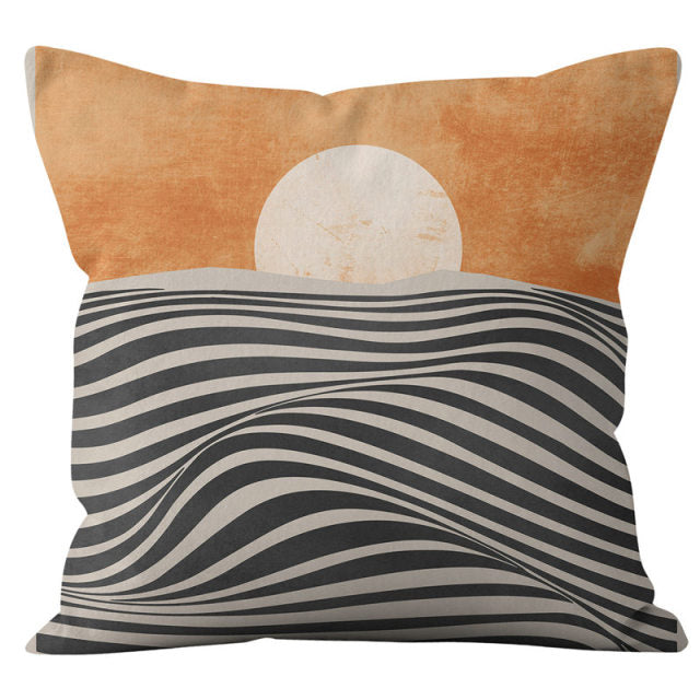 Hollis - Abstract Cushion Cover