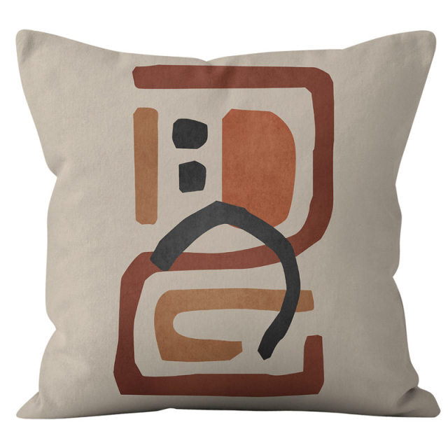 Hollis - Abstract Cushion Cover
