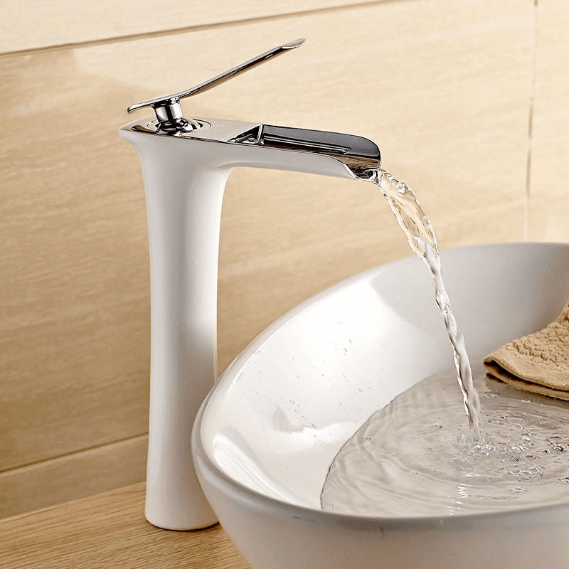 Velvet Willow - Waterfall Single Handle Basin Faucet