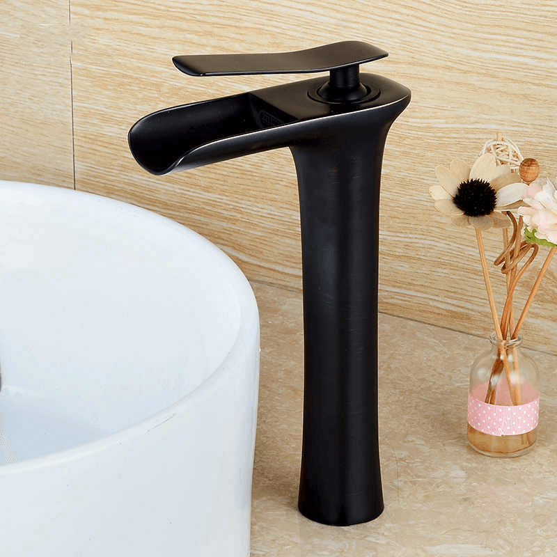 Velvet Willow - Waterfall Single Handle Basin Faucet