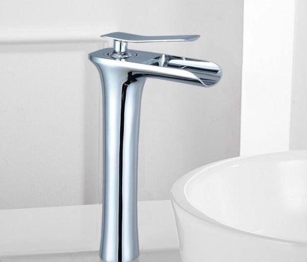 Velvet Willow - Waterfall Single Handle Basin Faucet