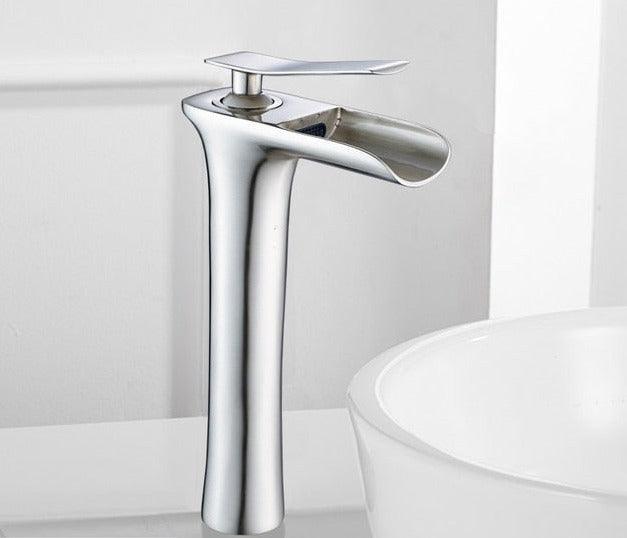 Velvet Willow - Waterfall Single Handle Basin Faucet