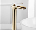 Velvet Willow - Waterfall Single Handle Basin Faucet