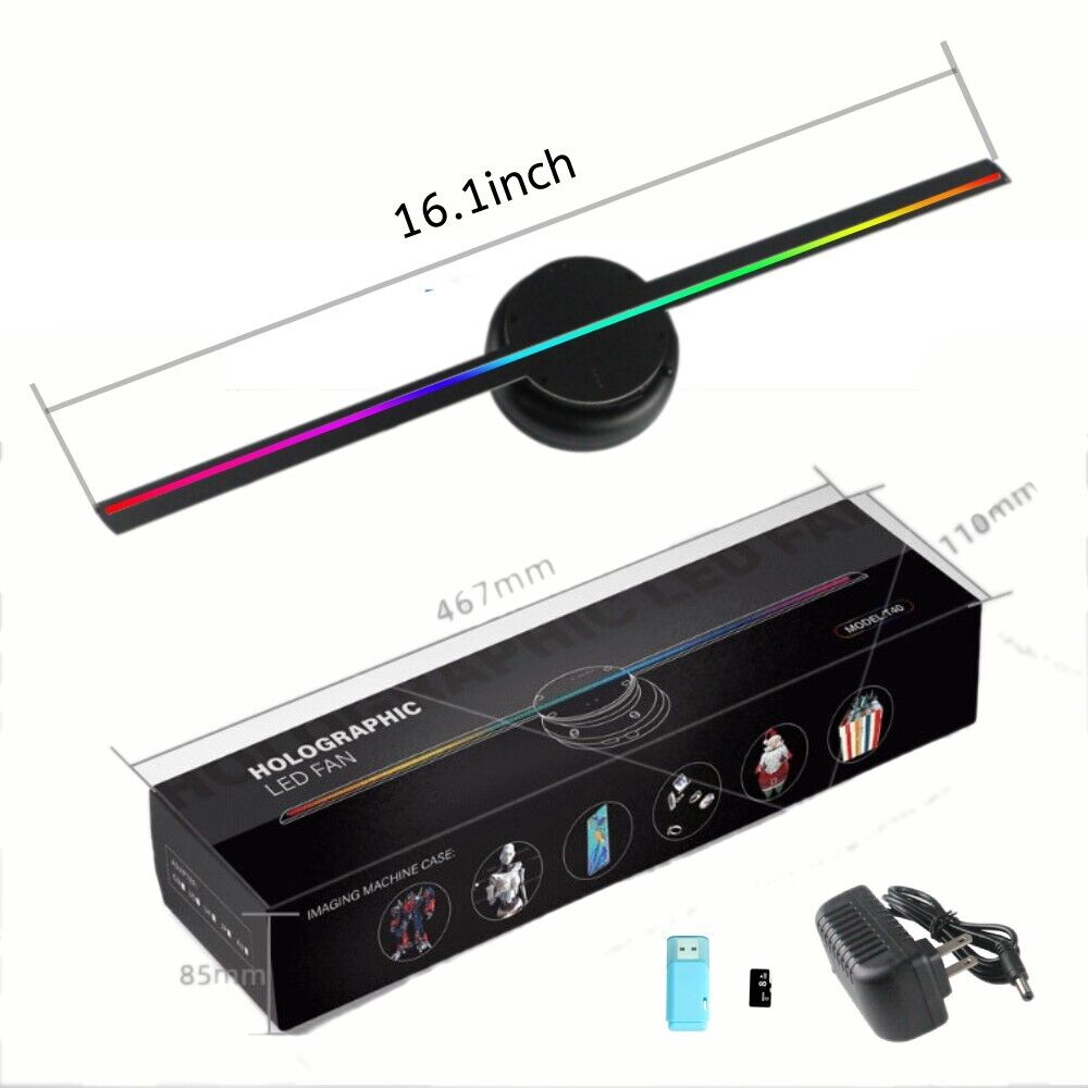 Brio - 3D Hologram Fan Projector Light