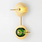 Olive Fjord - Scandinavian Design Lamp Brass Sconces