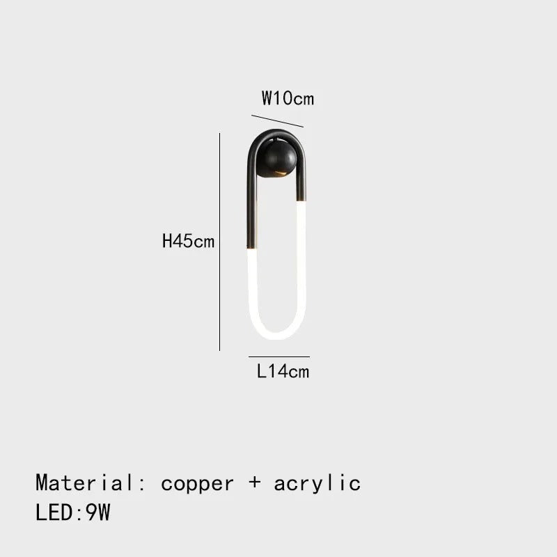 Raven Cliff - Ellipse Modern Decor Wall Lighting